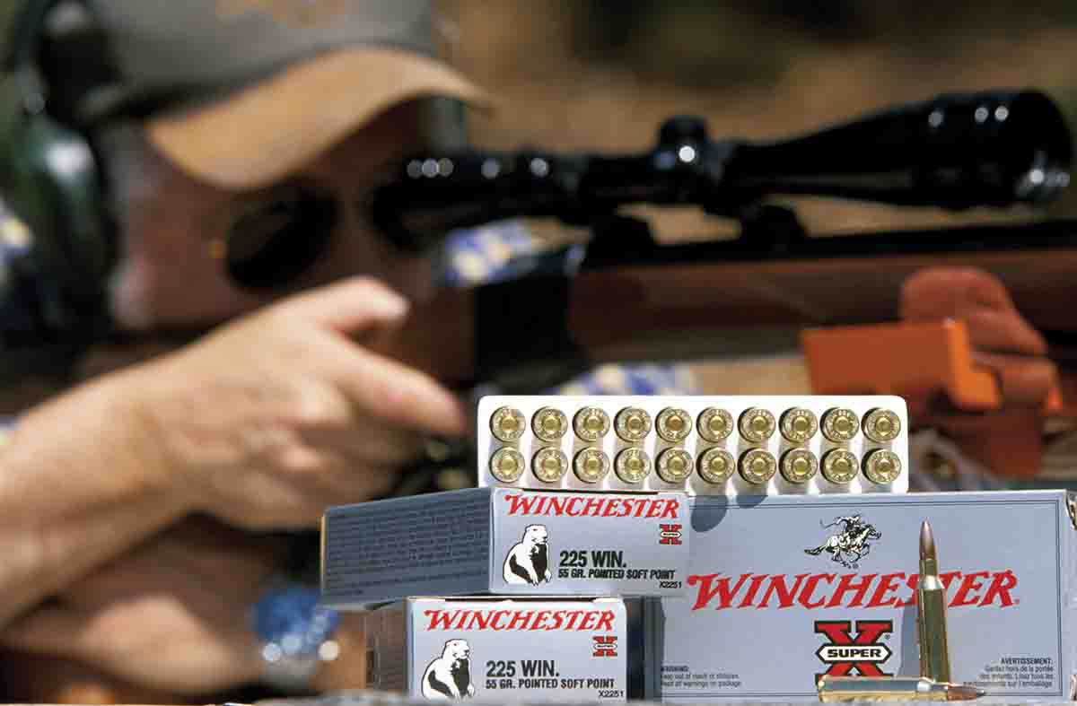 One of the more interesting vintage cartridges to play around with is the 225 Winchester. Stan had one of his Ruger No. 1s chambered for it and remains much in his favor for chucking.